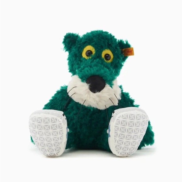 Puma R698 Super Set W/Steiff Plushie Evergreen Sun Yellow Sneakers - Picture 6 of 9